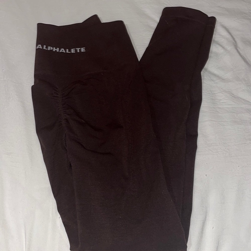 Alphalete chocolate leggings